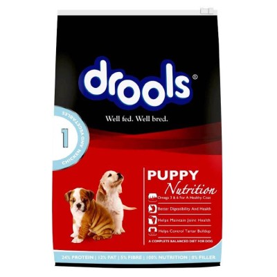Drools Puppy Food Chicken and Vegetable 10 Kg